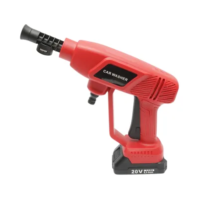 Idropulitrice portatile con 2 batterie da 20 V, 2 Ah agli ioni di litio, 180 W, 10 bar, portata 3 l/min, testina rotante a 6 funzioni, serbatoio schiuma da 400 ml. - immagine 4