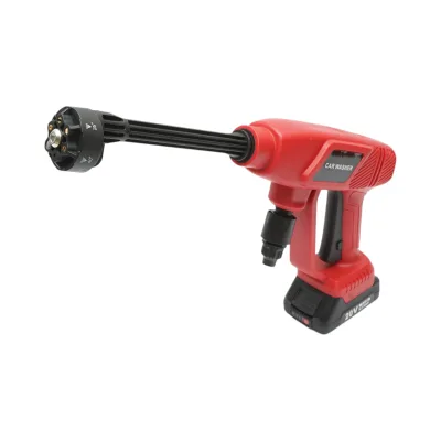 Idropulitrice portatile con 2 batterie da 20 V, 2 Ah agli ioni di litio, 180 W, 10 bar, portata 3 l/min, testina rotante a 6 funzioni, serbatoio schiuma da 400 ml. - immagine 5