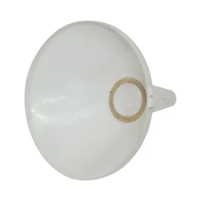 Imbuto in plastica con setaccio 200mm bianco - immagine 2