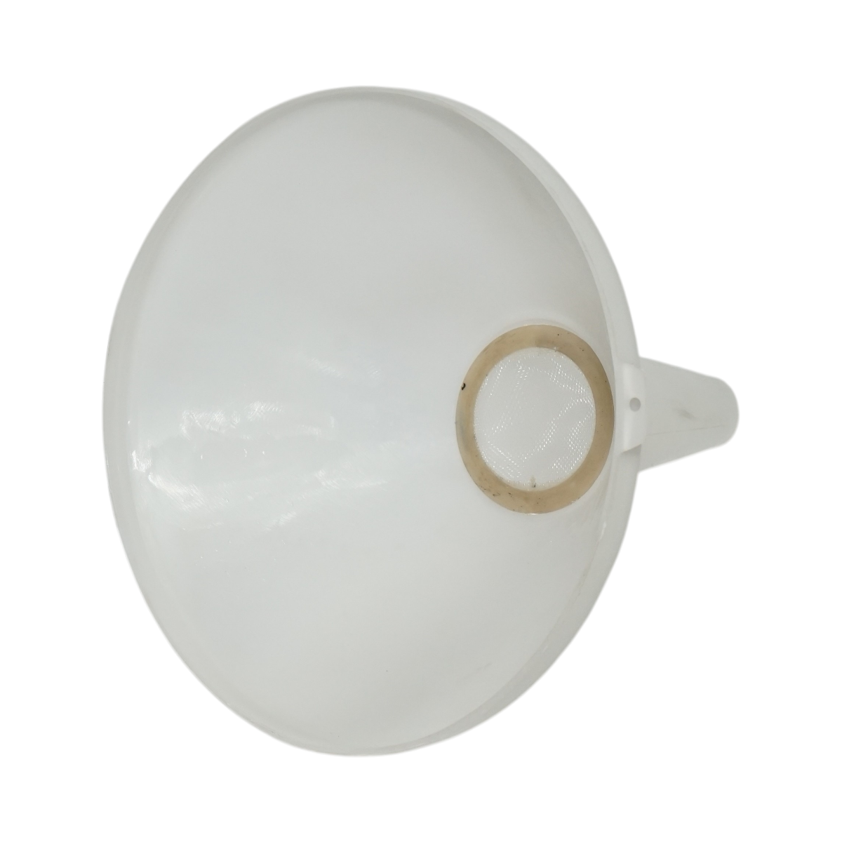 Imbuto in plastica con setaccio 200mm bianco - immagine 2