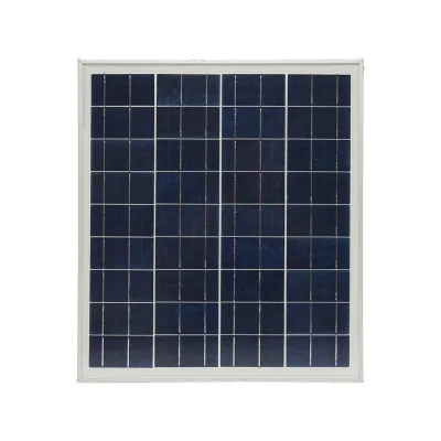 Impianto solare policristallino 18V/20W con radio FM/MP3 e 2 lampadine 12V/3W - immagine 2