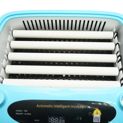 Incubatrice automatica 24 uova 75W, 12V-220V con rotazione automatica, controllo temperatura e umidità, display digitale - immagine 6