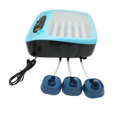 Incubatrice automatica 24 uova 75W, 12V-220V con rotazione automatica, controllo temperatura e umidità, display digitale - immagine 2