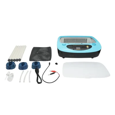 Incubatrice automatica 24 uova 75W, 12V-220V con rotazione automatica, controllo temperatura e umidità, display digitale - immagine 3