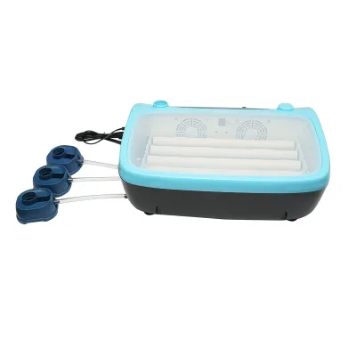 Incubatrice automatica 24 uova 75W, 12V-220V con rotazione automatica, controllo temperatura e umidità, display digitale - immagine 4
