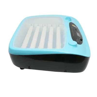 Incubatrice automatica 24 uova 75W, 12V-220V con rotazione automatica, controllo temperatura e umidità, display digitale - immagine 5
