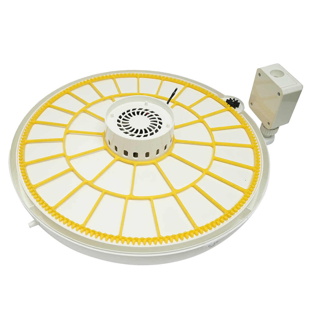 Incubatrice automatica 35 uova 70W, 12V-220V con rotazione automatica, controllo temperatura e umidità, display digitale - immagine 6