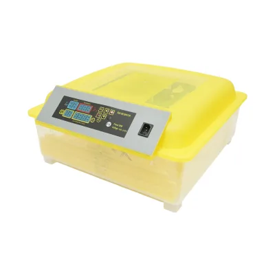 Incubatrice automatica 48 uova 80W, 12V-220V con rotazione automatica, controllo temperatura e umidità, display digitale - immagine 2