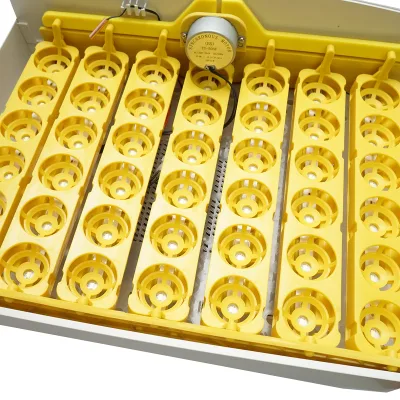 Incubatrice automatica per 32 uova, 220V, rotazione automatica, controllo della temperatura e umidità, display elettronico, vassoio illuminato a LED - immagine 5