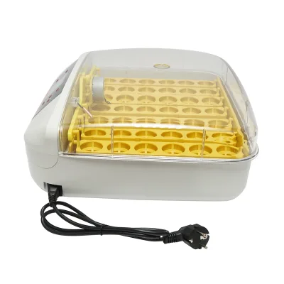 Incubatrice automatica per 32 uova, 220V, rotazione automatica, controllo della temperatura e umidità, display elettronico, vassoio illuminato a LED - immagine 2