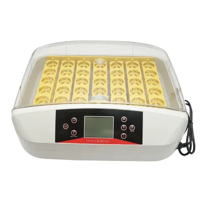 Incubatrice automatica per 32 uova, 220V, rotazione automatica, controllo della temperatura e umidità, display elettronico, vassoio illuminato a LED