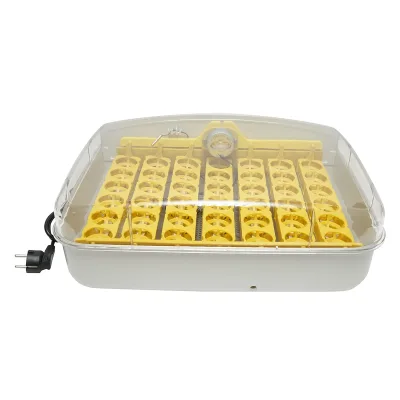 Incubatrice automatica per 32 uova, 220V, rotazione automatica, controllo della temperatura e umidità, display elettronico, vassoio illuminato a LED - immagine 3