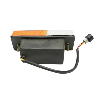 Indicatore di direzione anteriore sinistro per Fiat, Massey Ferguson, Landini, Case IH 12V/5W, 160x60mm Codice OEM 5124109, 5124114, 4997264, 4999858, 87569361, 9958318, SF4999858, 1425883M93, 400480AA - immagine 2