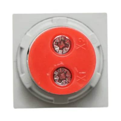 Indicatore di frequenza digitale LED rosso 0-99Hz Ø 22mm Breckner Germany - immagine 4