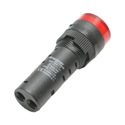 Indicatore di segnalazione LED industriale con cicalino 24V AC/DC 16mm Breckner Germany - immagine 3