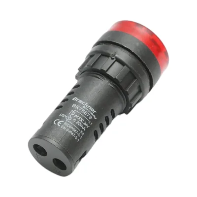 Indicatore di segnalazione LED industriale con cicalino 24V AC/DC 22mm Breckner Germany - immagine 3