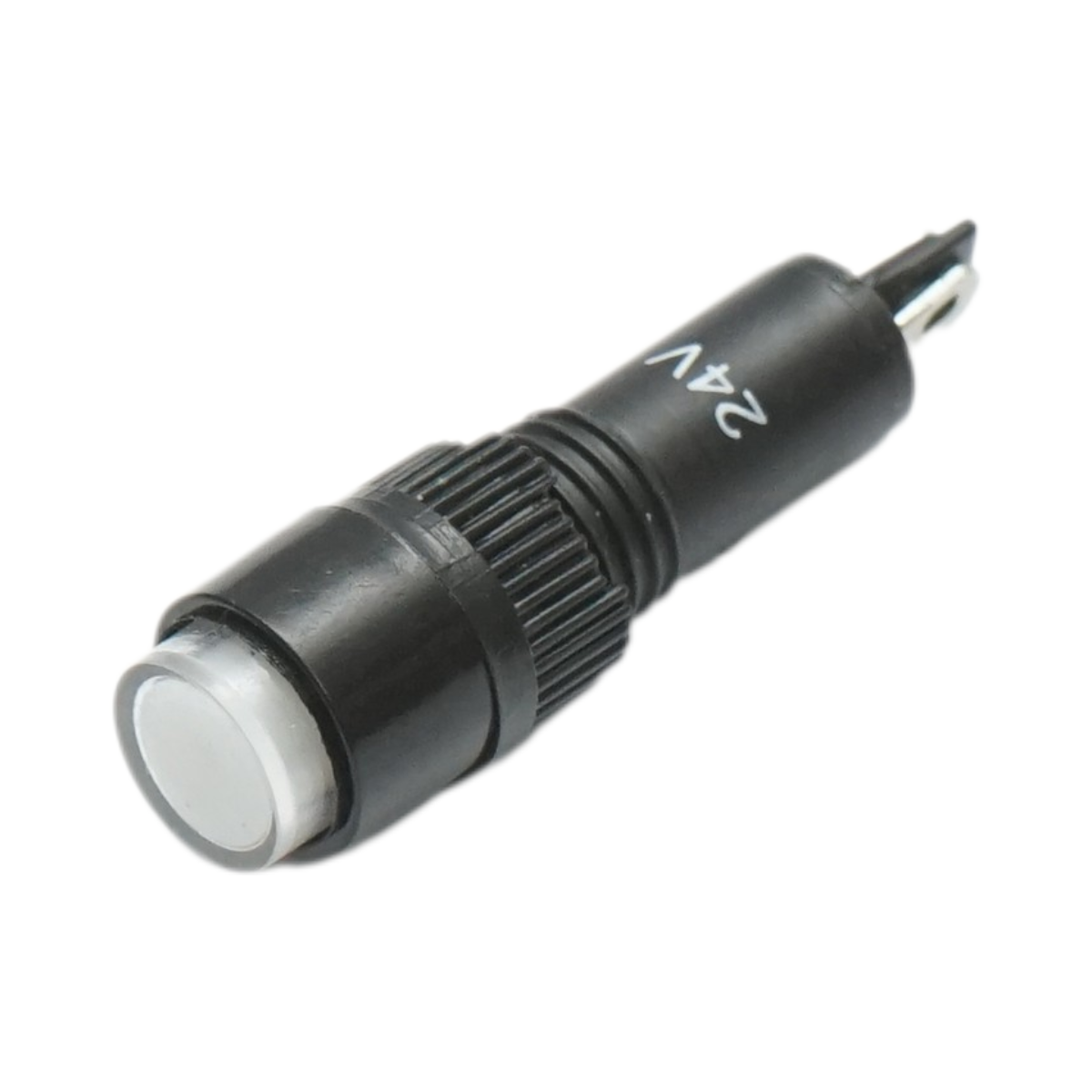 Indicatore di segnale industriale LED bianco 24V Ø 8mm Breckner Germany - immagine 2