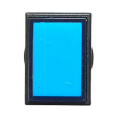 Indicatore di segnale industriale LED blu 220V Ø 16mm quadrato Breckner Germany - immagine 4