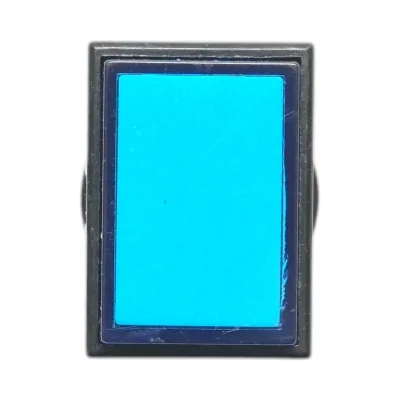 Indicatore di segnale industriale LED blu 24V Ø 16mm quadrato Breckner Germany - immagine 4