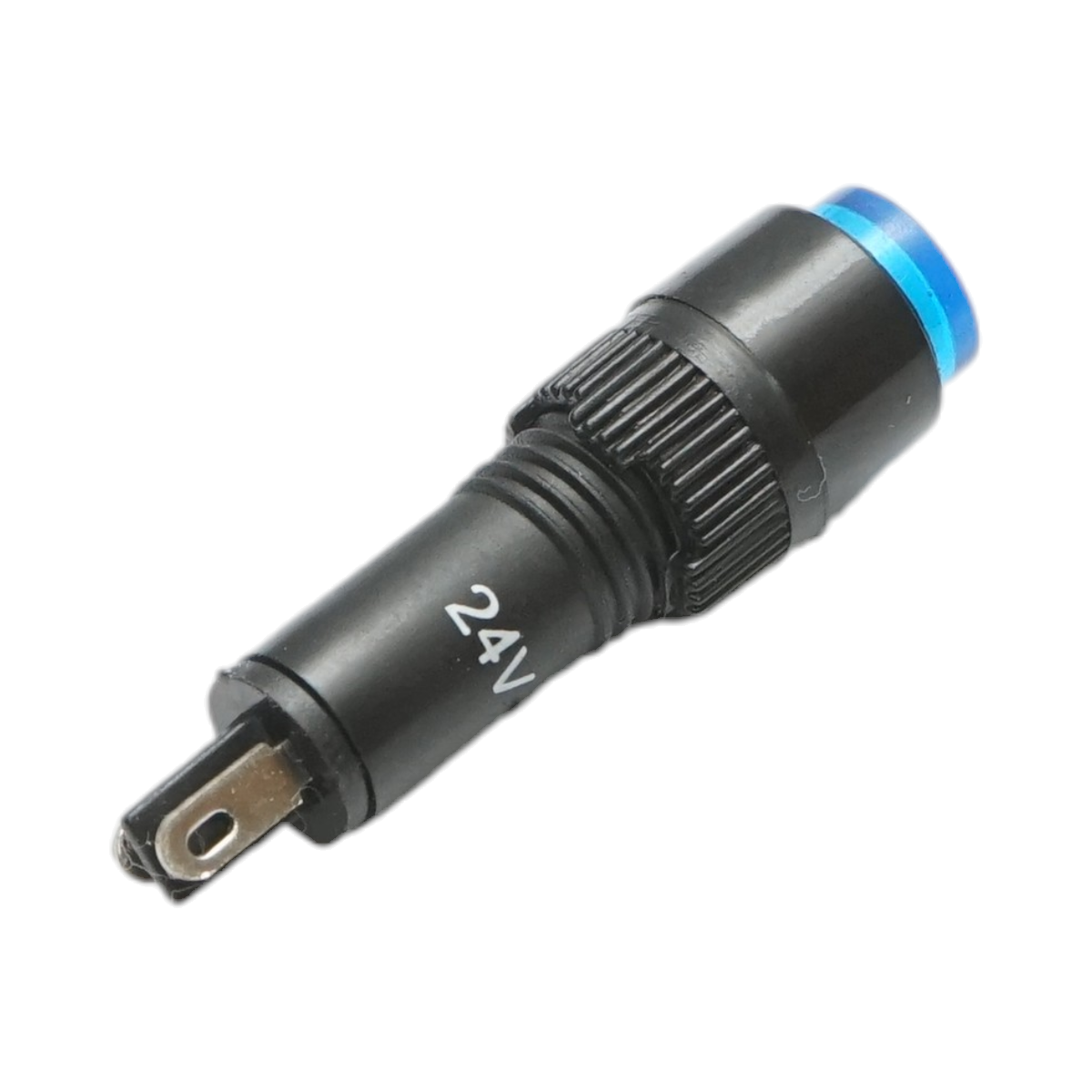 Indicatore di segnale industriale LED blu 24V Ø 8mm Breckner Germany - immagine 3