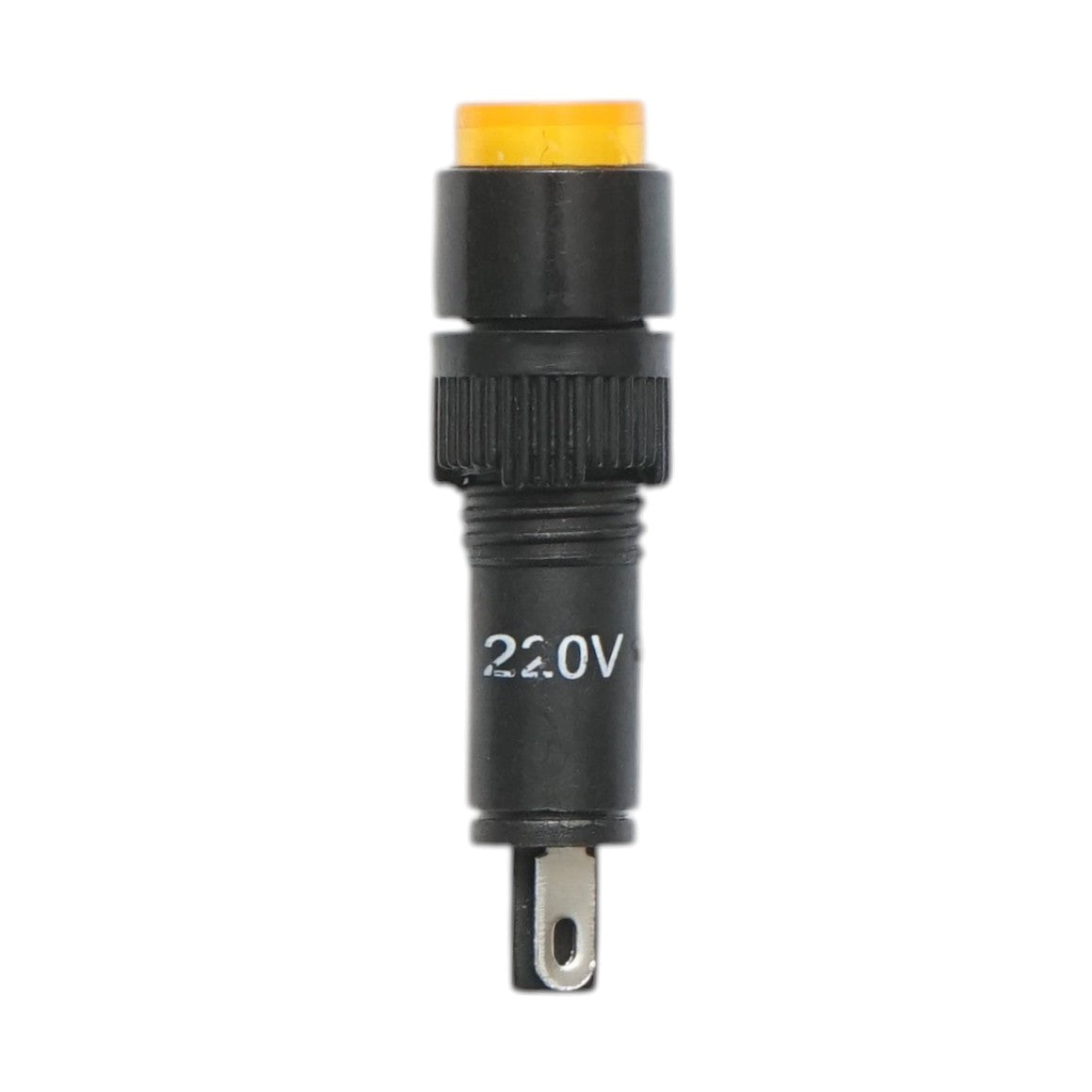 Indicatore di segnale industriale LED giallo 220V Ø 8mm Breckner Germany