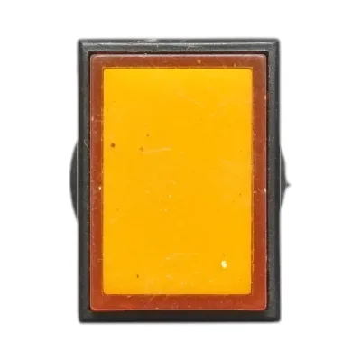 Indicatore di segnale industriale LED giallo 24V Ø 16mm quadrato Breckner Germany - immagine 4