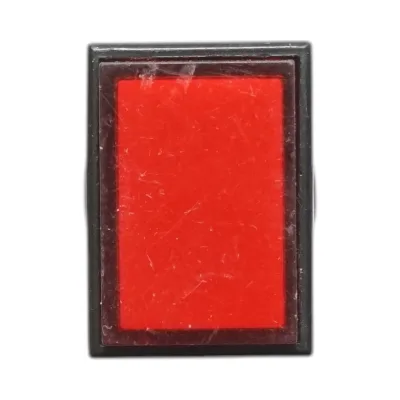 Indicatore di segnale industriale LED rosso 220V Ø 16mm quadrato Breckner Germany - immagine 4