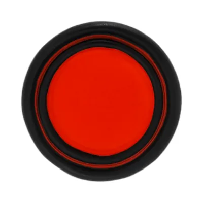 Indicatore di segnale industriale LED rosso 220V Ø 8mm Breckner Germany - immagine 4