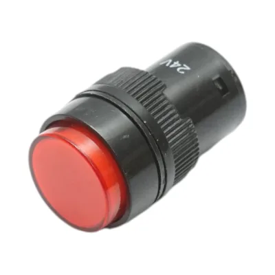 Indicatore di segnale industriale LED rosso 24V Ø 16mm Breckner Germany - immagine 2