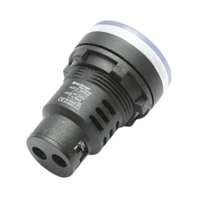 Indicatore di segnale LED bianco 220V AC 30mm Breckner Germany - immagine 3
