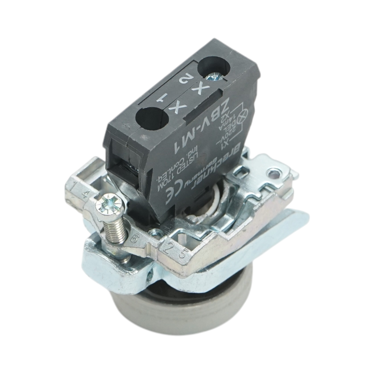 Indicatore di segnale LED bianco 220V, 14mA, TB4 Breckner Germany - immagine 4