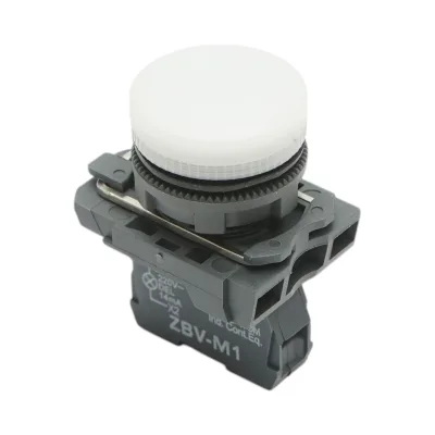 Indicatore di segnale LED bianco 220V, 14mA, TB5 Breckner Germany - immagine 4