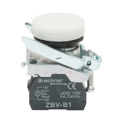 Indicatore di segnale LED bianco 24V, 18mA, TB4 Breckner Germany
