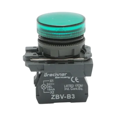 Indicatore di segnale LED bianco 24V, 18mA, TB5 Breckner Germany