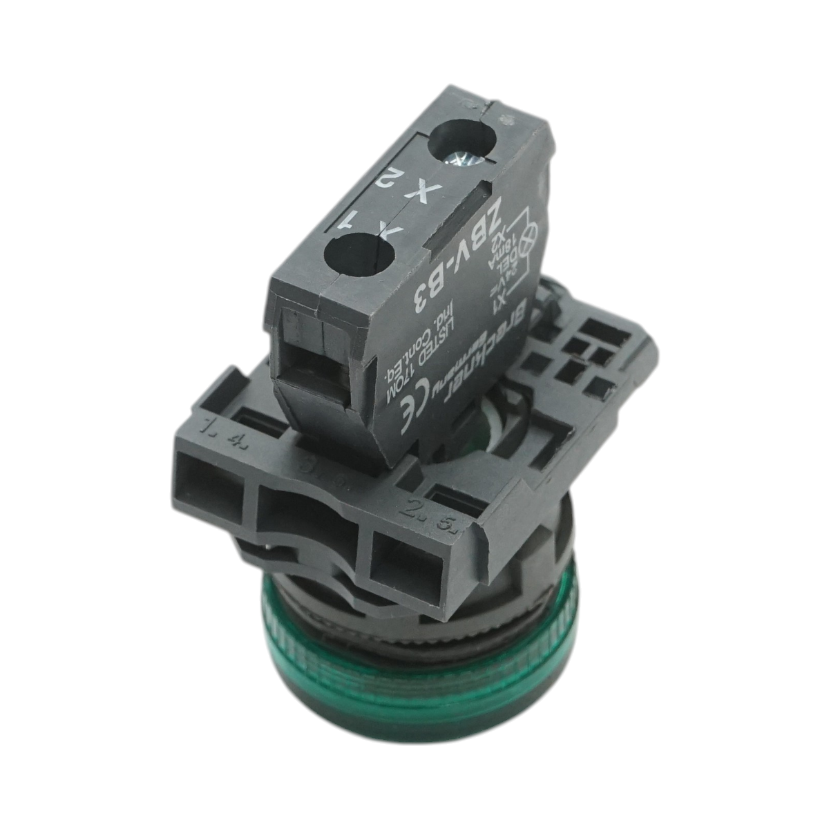 Indicatore di segnale LED bianco 24V, 18mA, TB5 Breckner Germany - immagine 3