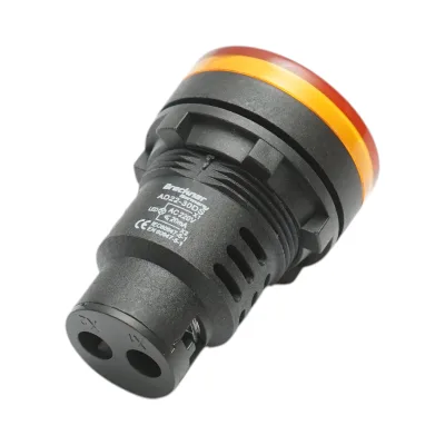Indicatore di segnale LED giallo 220V AC 30mm Breckner Germany - immagine 3