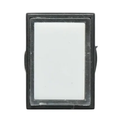 Indicatore di segnale LED industriale bianco 220V Ø 16mm quadrato Breckner Germany - immagine 4
