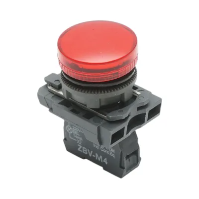 Indicatore di segnale LED rosso 1NO+1NC, 220V, 14mA, TB5 Breckner Germany - immagine 3