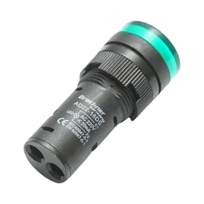 Indicatore di segnale LED verde 220V AC 16mm Breckner Germany - immagine 3