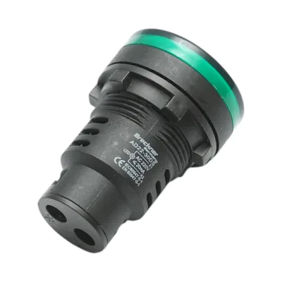 Indicatore di segnale LED verde 220V AC 30mm Breckner Germany - immagine 3