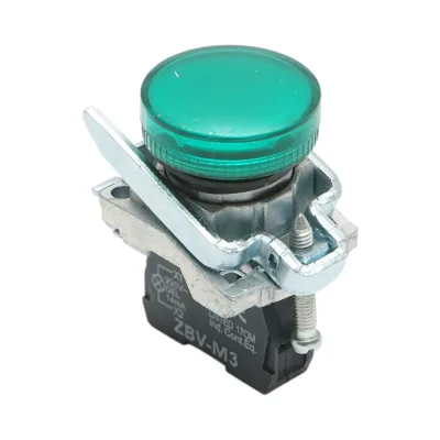 Indicatore di segnale LED verde 220V, 14mA, TB4 Breckner Germany - immagine 4