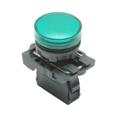 Indicatore di segnale LED verde 220V, 14mA, TB5 Breckner Germany - immagine 3