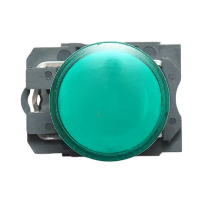 Indicatore di segnale LED verde 220V, 14mA, TB5 Breckner Germany - immagine 2