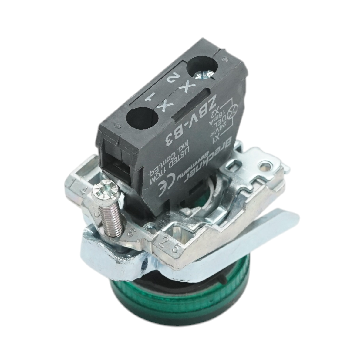 Indicatore di segnale LED verde 24V, 18mA, TB4 Breckner Germany - immagine 3