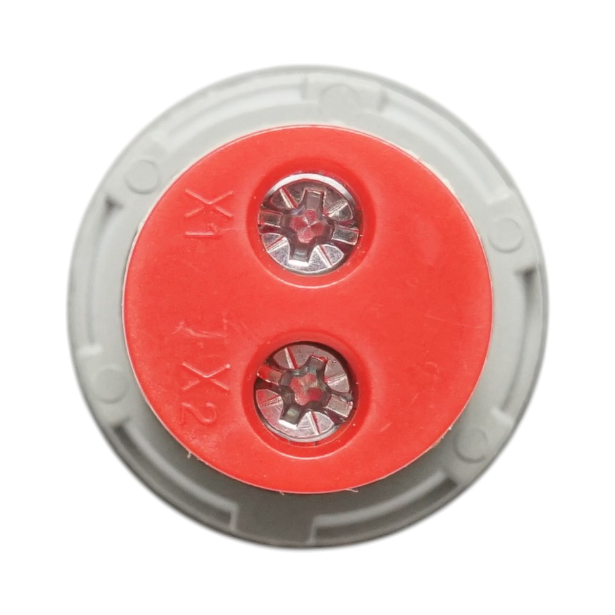 Indicatore digitale amperometro a LED rosso 50-500V AC Ø 22mm Breckner Germany - immagine 4