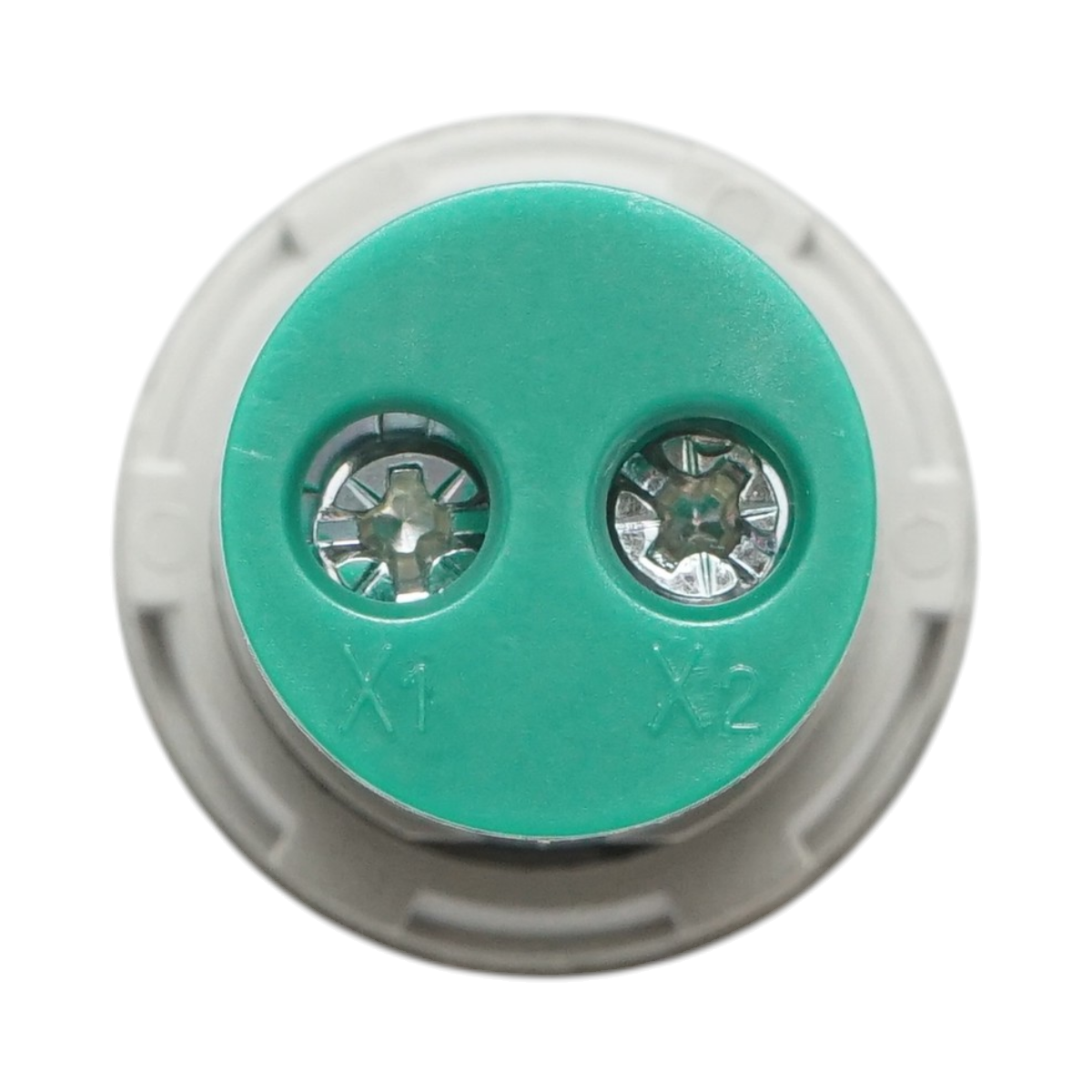 Indicatore digitale amperometro a LED verde 50-500V AC Ø 22mm Breckner Germany - immagine 4