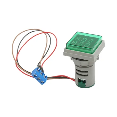 Indicatore digitale contatore LED verde 0-999999, 220V/380V AC Ø 22mm Breckner Germany - immagine 2