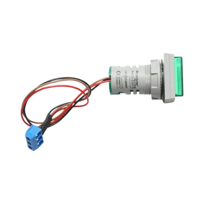 Indicatore digitale contatore LED verde 0-999999, 220V/380V AC Ø 22mm Breckner Germany - immagine 4