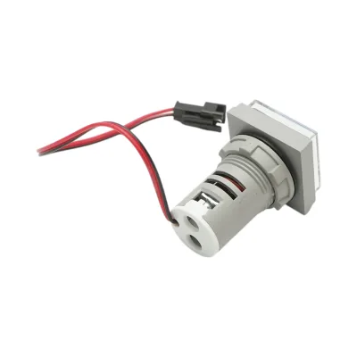Indicatore digitale delle ore di funzionamento LED bianco 0-999H, 220V/380V AC Ø 22mm Breckner Germany - immagine 5