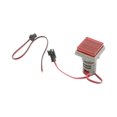 Indicatore digitale delle ore di funzionamento LED rosso 0-999H, 220V/380V AC Ø 22mm Breckner Germany - immagine 2